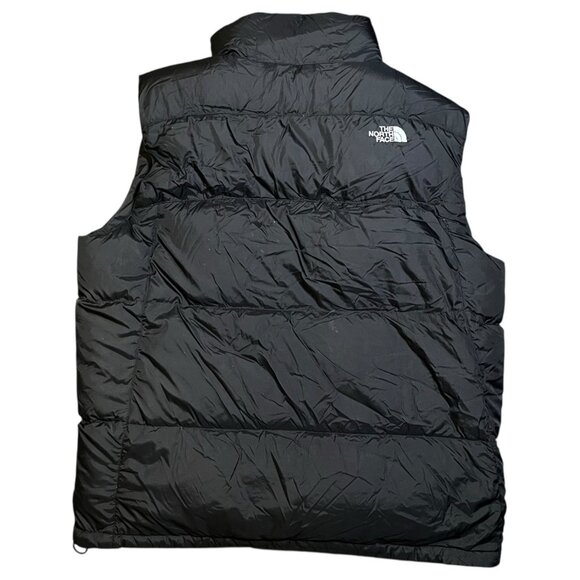 The North Face 1996 Retro Nuptse Vest 550 Down Puffer Jacket Black XL Vintage - Picture 3 of 16